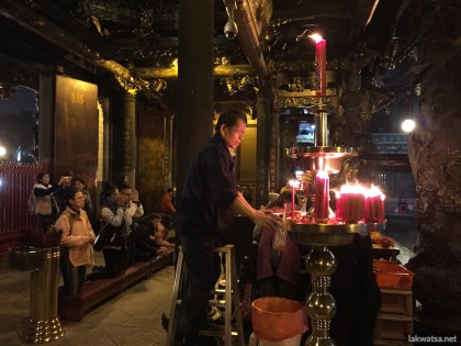 Inside Longhan Temple