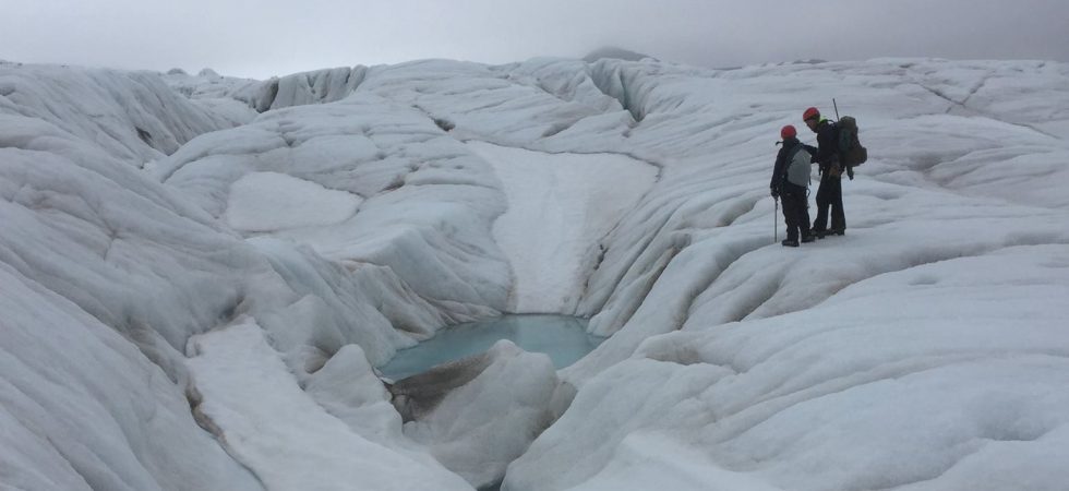 Exploring the Esmarkgreen Glacier